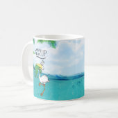 Kikkervogel nooit opgeven koffiemok (Voorkant links)