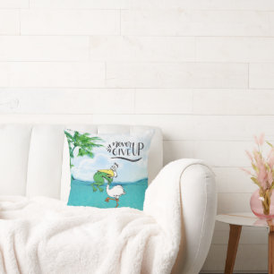 Kikkervogel nooit opgeven kussen