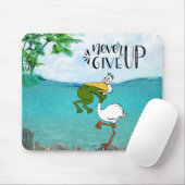 Kikkervogel nooit opgeven muismat (Met muis)