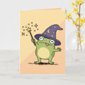Kikkervolgelspreukenuitvoerder Kaart (Gele Bloem)