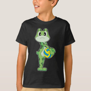 Kikkervolleybalspeler Volleybal Sport T-shirt