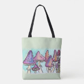 Kikkervoorlezing in het winkelboek tote bag (Achterkant)