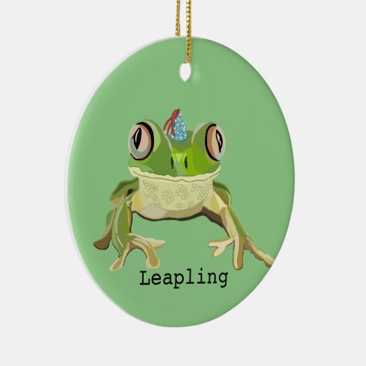 Kikkervormig Keramisch Ornament (Rechts)