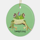 Kikkervormig Keramisch Ornament (Links)