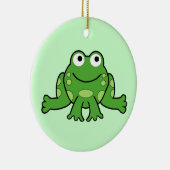 Kikkervormig Keramisch Ornament (Rechts)