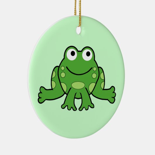 Kikkervormig Keramisch Ornament (Rechts)