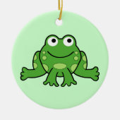 Kikkervormig Keramisch Ornament (Voorkant)