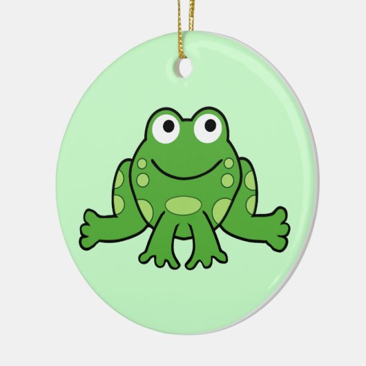 Kikkervormig Keramisch Ornament (Links)