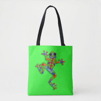 Kikkervriendelijke boodschappentas tote bag