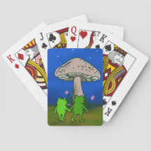 Kikkervrienden Koppel Whimsical Cute Speelkaarten