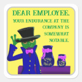 Kikkerwerk Jubileum Sticker (Voorkant)