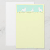 Kikkerwerk van Llama Briefpapier (Voorkant / Achterkant)