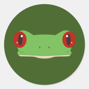 Kikkerzijde Ronde Sticker