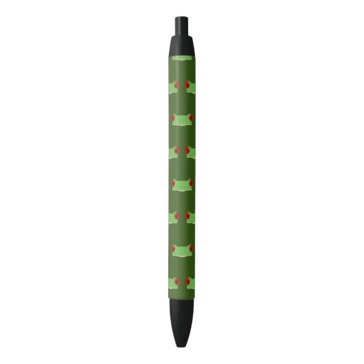 Kikkerzijde Zwarte Inkt Pen (Voorkant Verticaal)