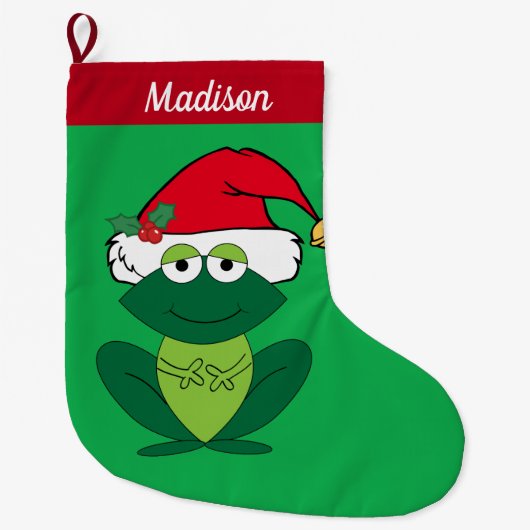 Kikkikker, aangepast Kind Grote Kerstsok (Voorkant)