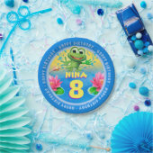 Kikkikker aanpassen bord papierpartij 9 inch (Feest)