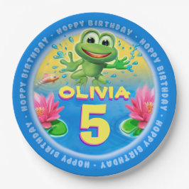 Kikkikker aanpassen bord papierpartij 9 inch