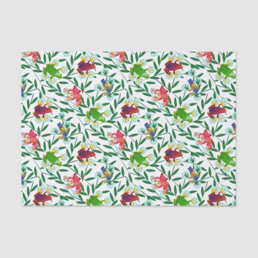 Kikkikker Bamboe regenwoud Tissuepapier (Voorkant)