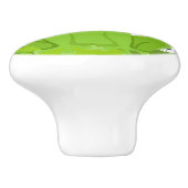 Kikkikker bewerkbare naam keramische knop (Zijkant)