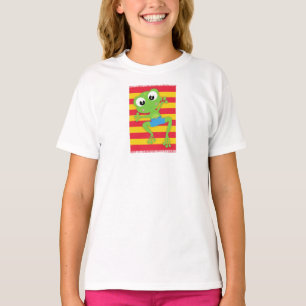 Kikkikker, kikker, groene kikker, keukenhanddoek t-shirt