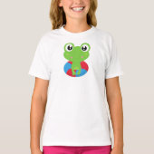 Kikkikker, kikker, groene kikker, schemerring t-shirt (Voorkant)