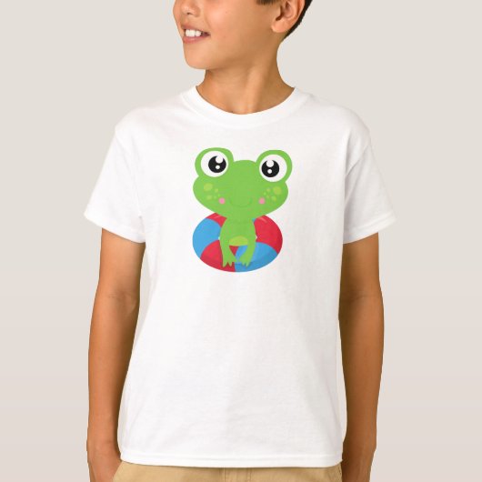 Kikkikker, kikker, groene kikker, schemerring t-shirt (Voorkant)