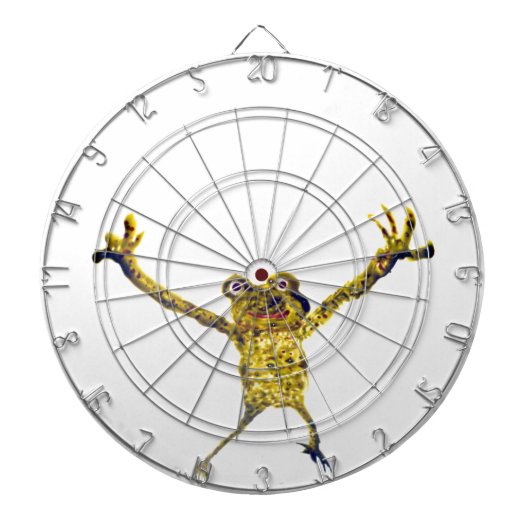 Kikkikker Leaping Funny Animal Dartbord (Voorkant)