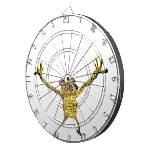 Kikkikker Leaping Funny Animal Dartbord (Voorkant Rechts)