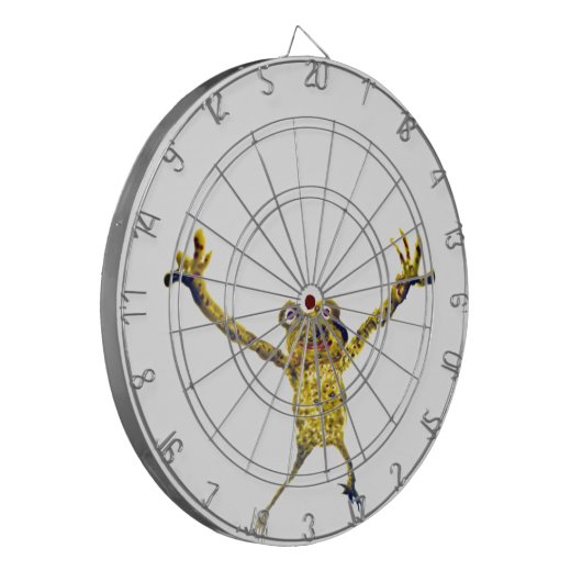 Kikkikker Leaping Funny Animal Dartbord (Voorkant Links)