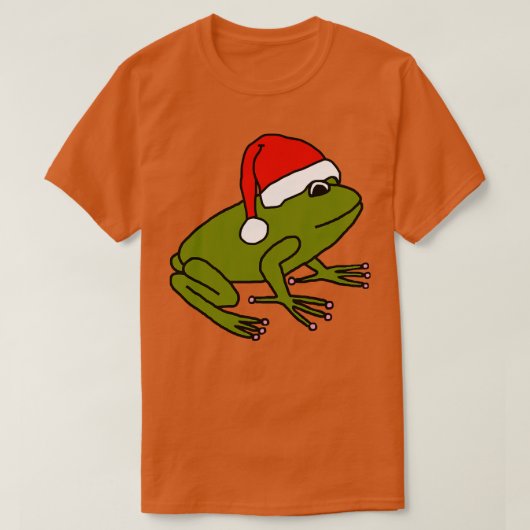 Kikkikker met een kerstkerstkerstkerstkerstman t-shirt (Design voorkant)