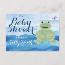 Kikkikker met kikker en babyschoenen - Baby Boy