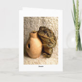 Kikkikker met miniatuuruikfoto kaart (Achterkant)