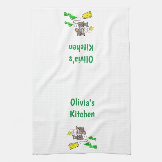 Kikkikker Mouse Kitchen Hand Towel Theedoek (Verticaal)