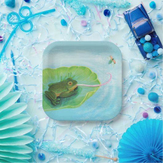 Kikkikker Papieren Bordje (Feest)