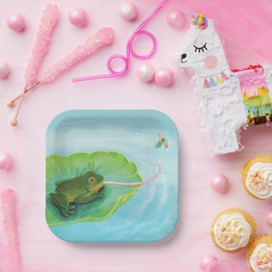 Kikkikker Papieren Bordje (Feest)