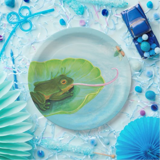 Kikkikker Papieren Bordje (Feest)