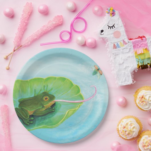 Kikkikker Papieren Bordje (Feest)