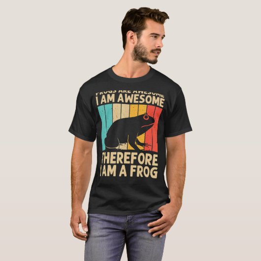 Kikkikker voor mannen, kikkerviskikkervisje t-shirt (Voorkant volledig)