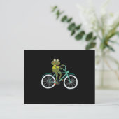 Kikkikkerbietfietsenwiel BMX MTB Gift Briefkaart (Staand voorkant)