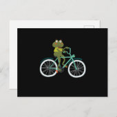 Kikkikkerbietfietsenwiel BMX MTB Gift Briefkaart (Voorkant / Achterkant)