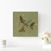 Kikkikkerfoto Vierkante Klok (Huis)