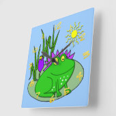 Kikkikkerkhof voor het plein van het Kind Vierkante Klok (Hoek)