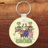 Kikkikkerkoverhemden en kikkerrog sleutelhanger (Voorkant)