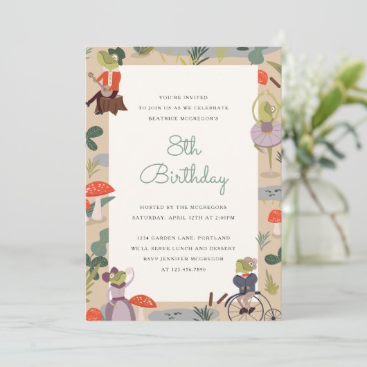 Kikkikkerland Kaart (Staand voorkant)