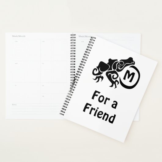 Kikkikkermonogram Planner (Display)
