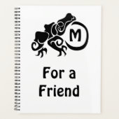 Kikkikkermonogram Planner (Voorkant)