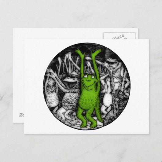 Kikkikkers Briefkaart (Voorkant / Achterkant)