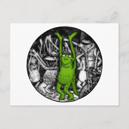 Kikkikkers Briefkaart (Voorkant)