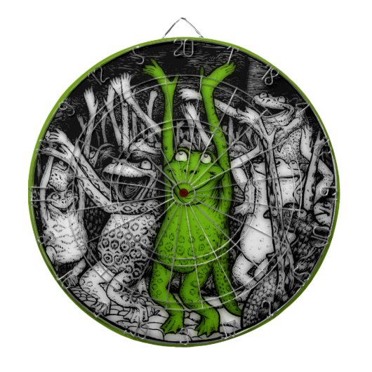 Kikkikkers Dartbord (Voorkant)
