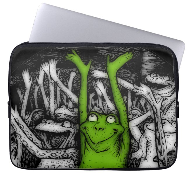 Kikkikkers Laptop Sleeve (Voorkant)